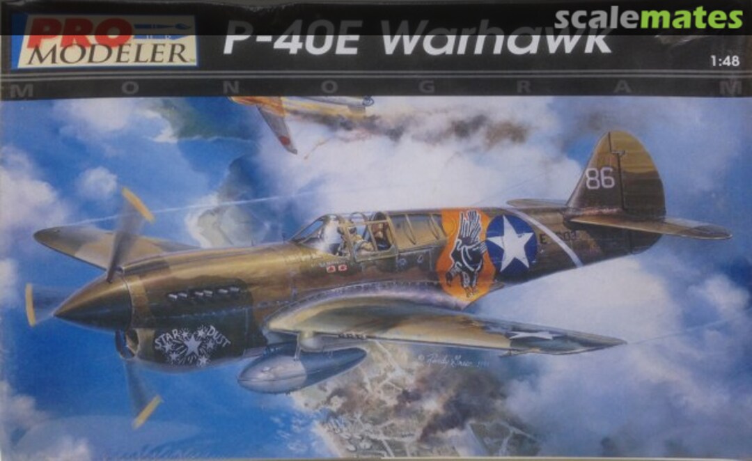 Boxart P-40E Warhawk 5921 Pro Modeler