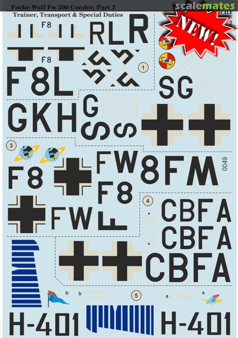 Boxart Focke-Wulf Fw 200 Condor Part 2 72-250 Print Scale