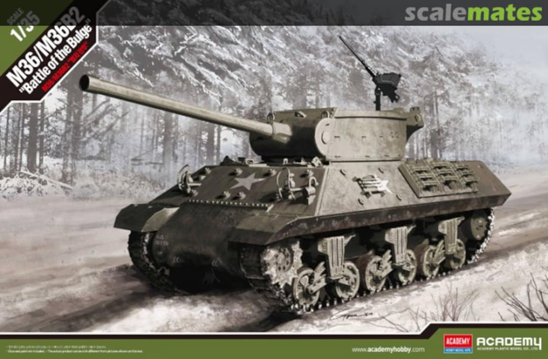 Boxart M36/M36B2 US Army 13501 Academy