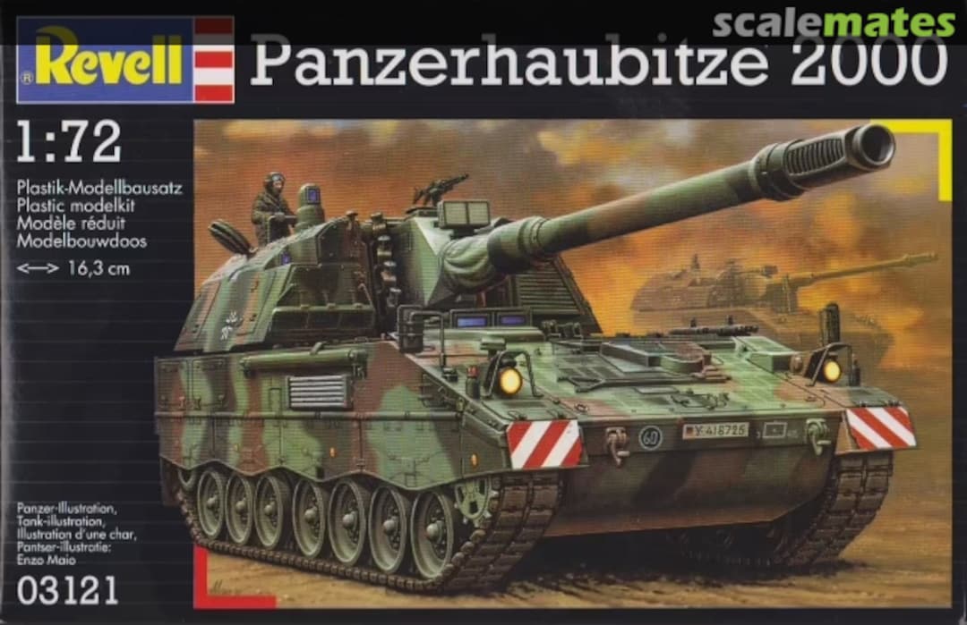 Boxart Panzerhaubitze 2000 03121 Revell