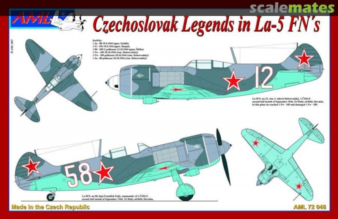 Boxart Lavochkin La-5FN AML 72 048 AML