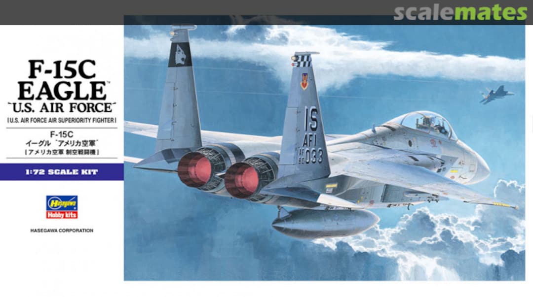 Boxart F-15C Eagle `U.S. Air Force´ 00543 Hasegawa