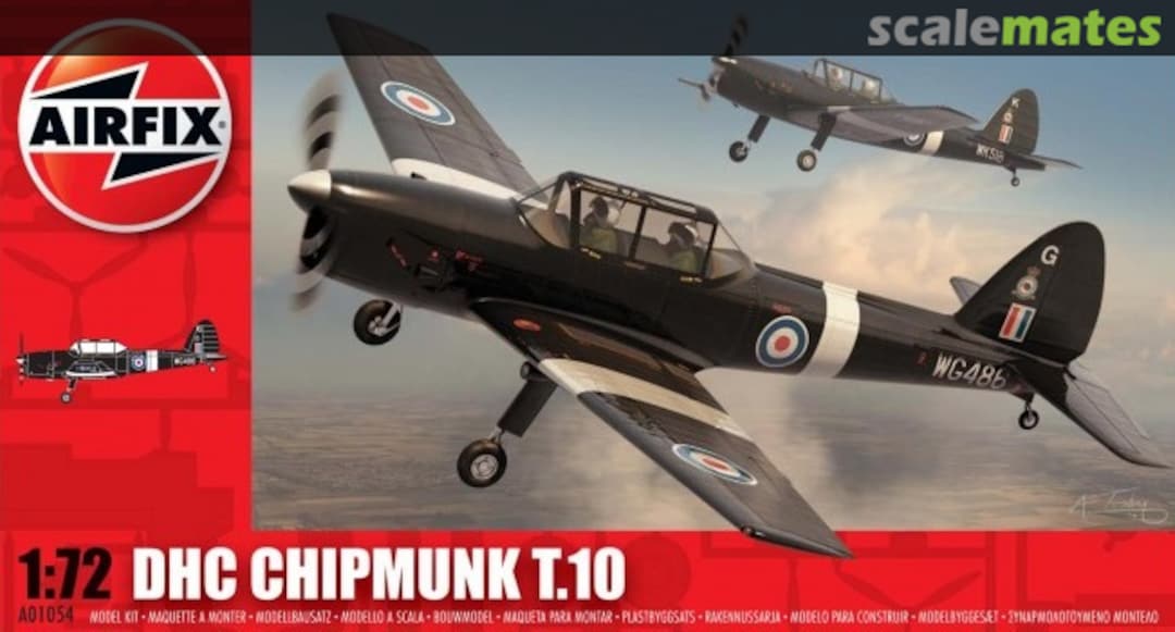 Boxart DHC Chipmunk T.10 A01054 Airfix