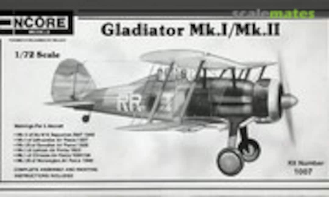 1:72 Gladiator Mk.I/Mk.II (Encore Models 1007)