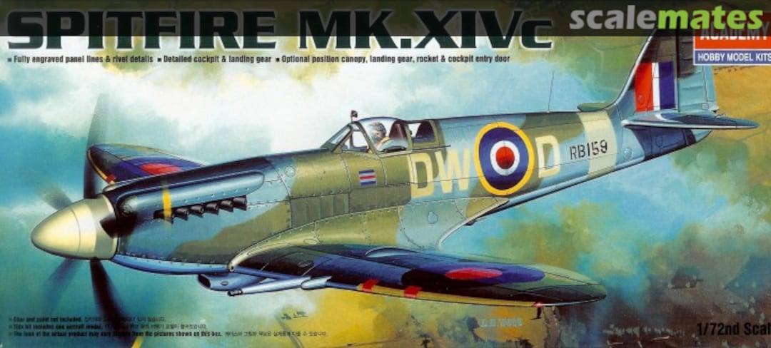 Boxart Spitfire Mk.XIVc 12484 Academy