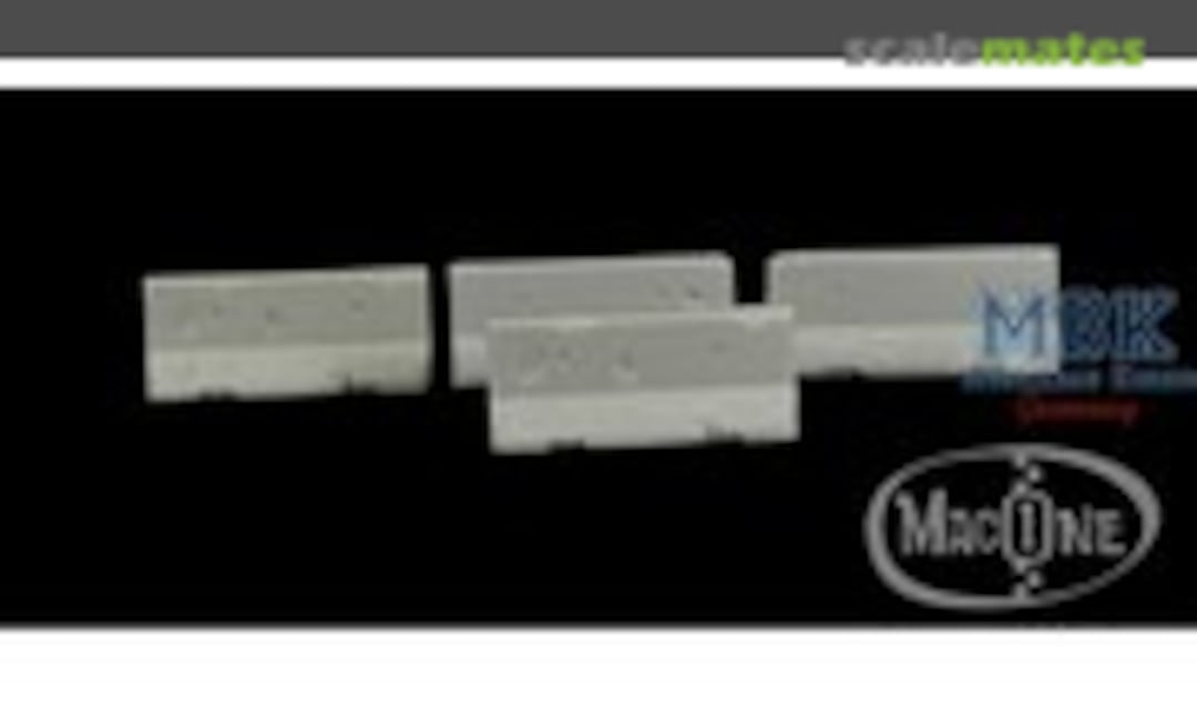 Jersey short barriers (MacOne Models MAC48004)