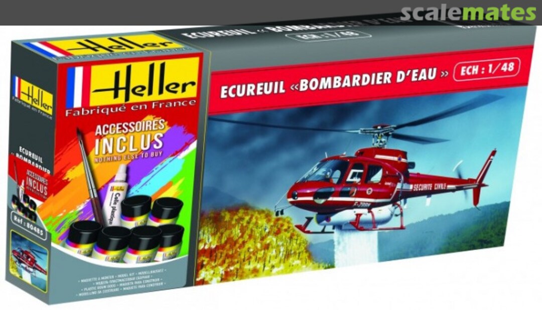 Boxart Ecureuil "Bombardier d'eau" 56485 Heller