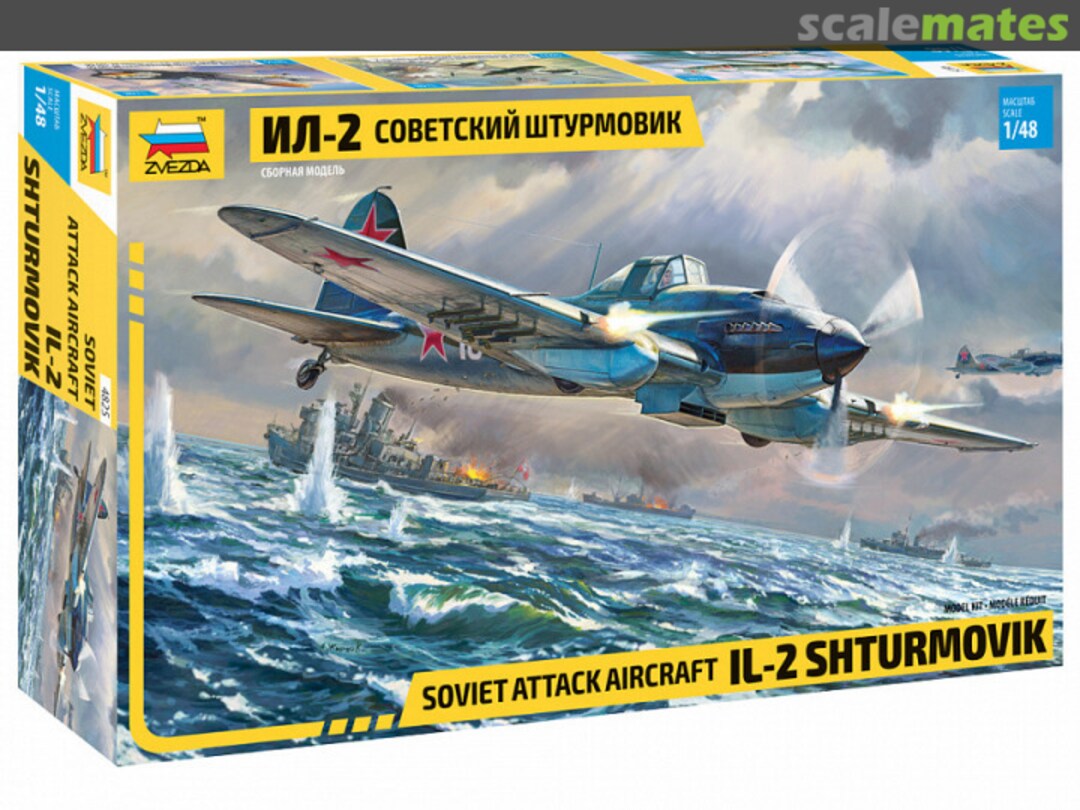 Boxart IL-2 Shturmovik 4825 Zvezda