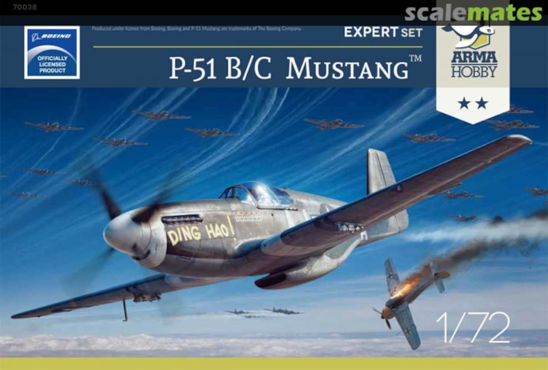 Boxart P-51 B/C Mustang™ 70038 Arma Hobby