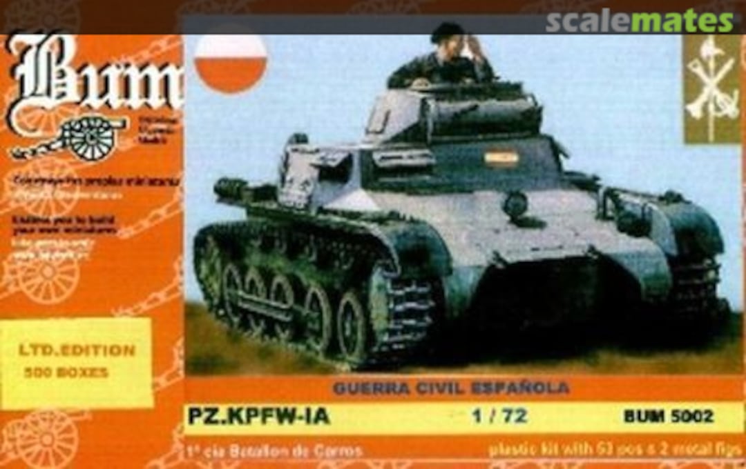 Boxart Pz.Kpfw-Ia BUM 5002 Bum