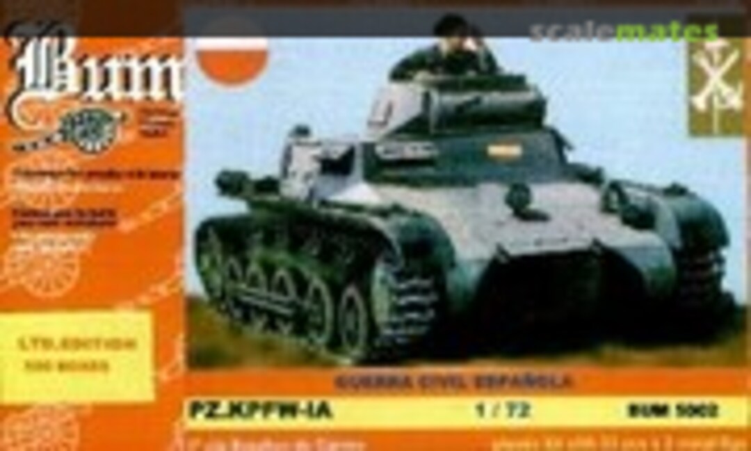 1:72 Pz.Kpfw-Ia (Bum BUM 5002)