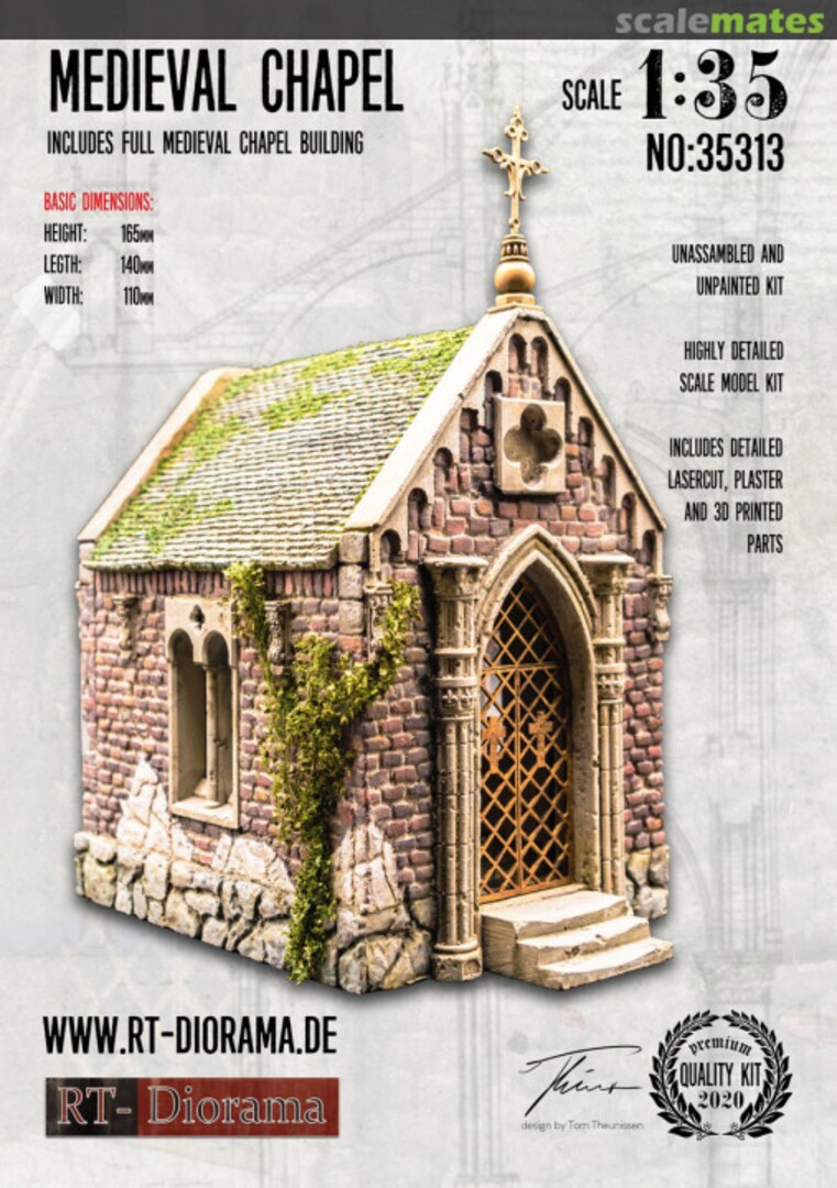 Boxart Medieval Chapel 35313K RT-Diorama