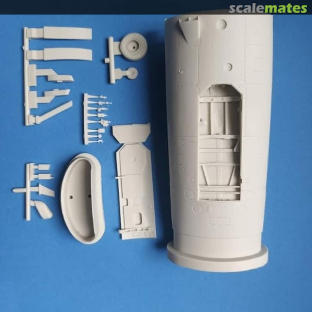 Contents F-16C NSI Intake Conversion Set GM32018 Grand Models