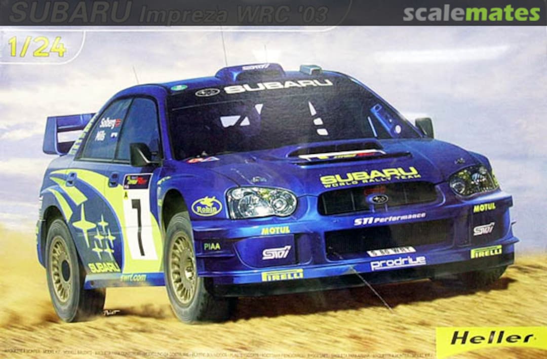 Boxart Subaru Impreza WRC '03 80750 Heller