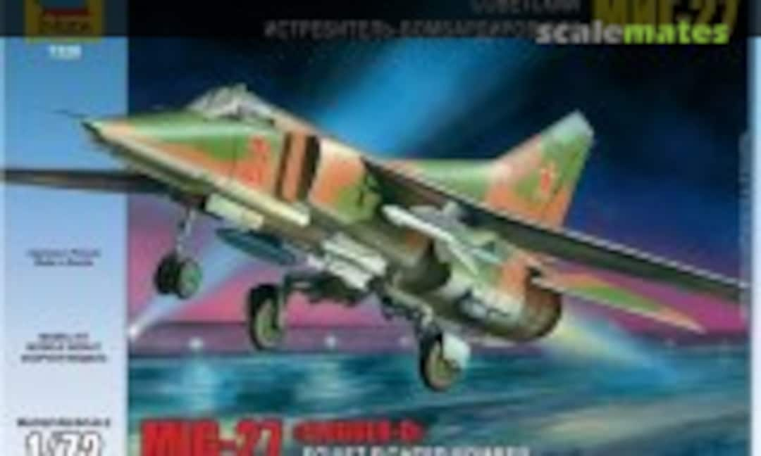 1:72 Советский истребитель-бомбардировщик МиГ-27 (Zvezda 7228)