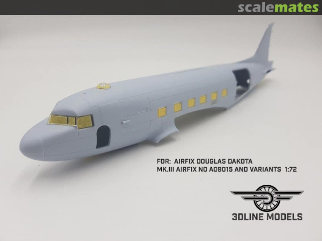 Boxart Douglas Dakota Mk.III and variants MA01008 3D Line Models