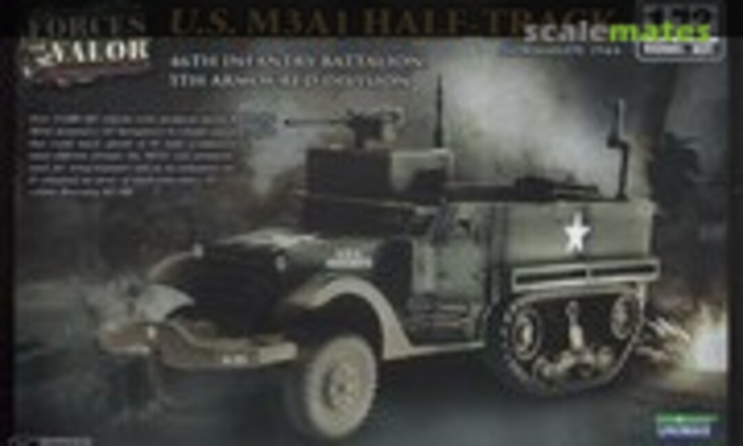 1:72 U.S. M3A1 HALF-TRACK (Forces of Valor 87012)