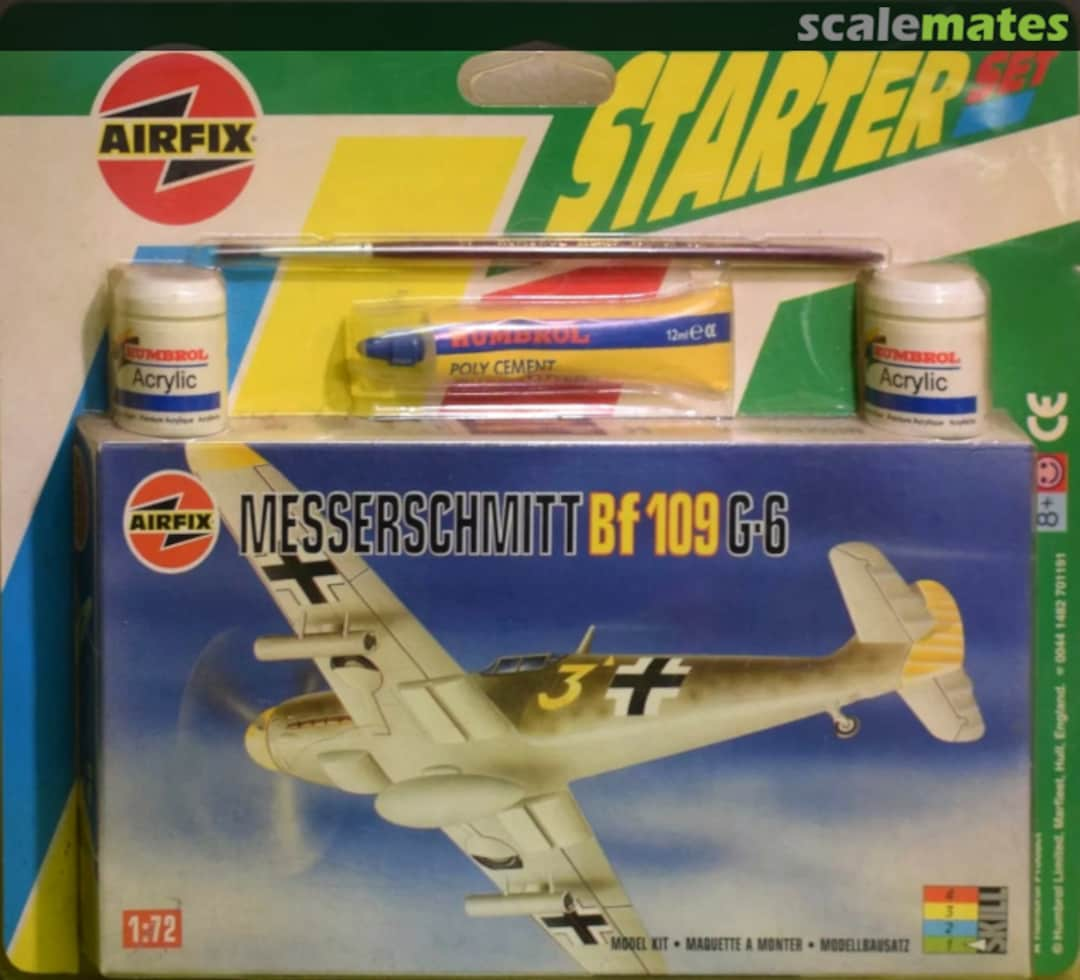 Boxart Messerschmitt Bf 109G-6 91072 Airfix