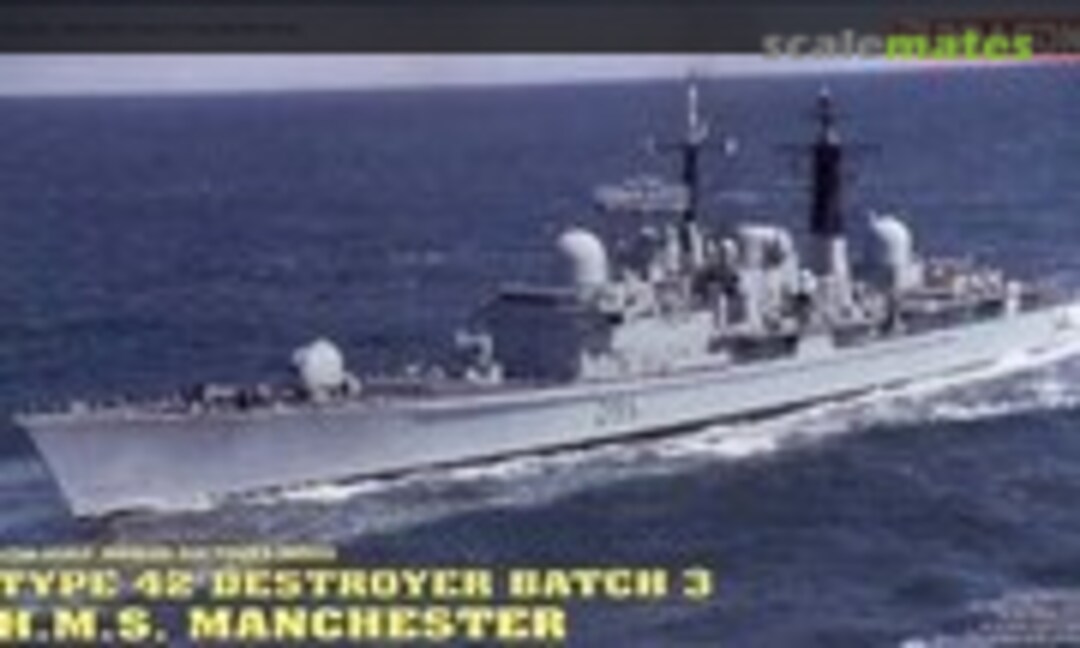 1:700 Type 42 Destroyer Batch 3 HMS D95 MANCHESTER (Dragon 7022)