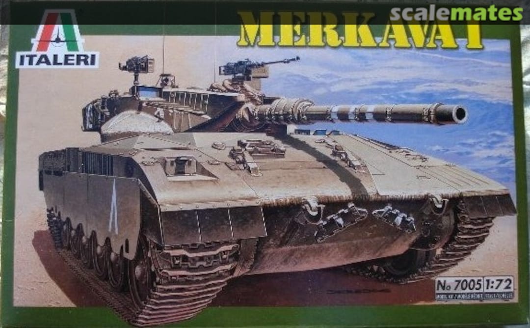 Boxart Merkava I 7005 Italeri