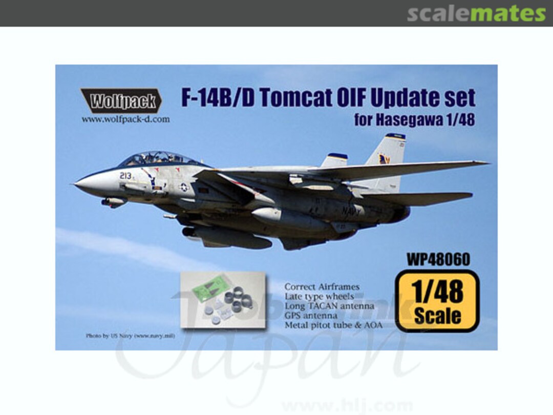 Boxart F-14B/D Tomcat OIF Update Set WP48060 Wolfpack