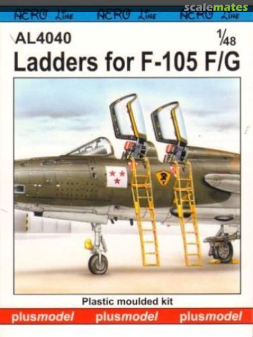 Boxart Ladders for F-105F/G AL4040 PlusModel