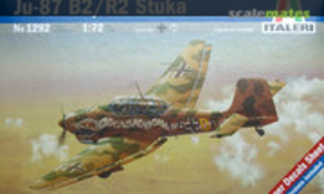 1:72 Ju-87 B2/R2 Stuka (Italeri 1292)