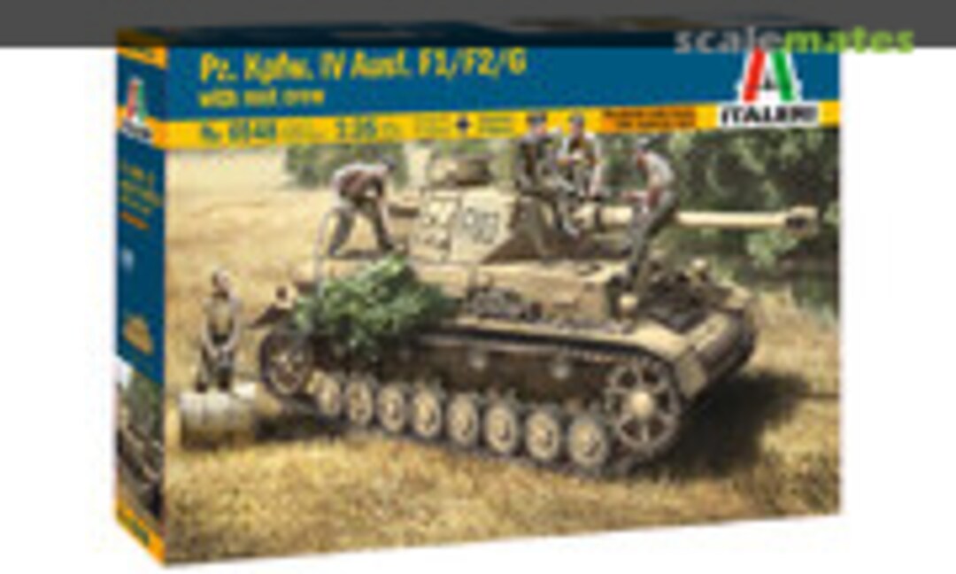 1:35 Pz. Kpfw. IV Ausf. F1/F2/G with rest crew (Italeri 6548)