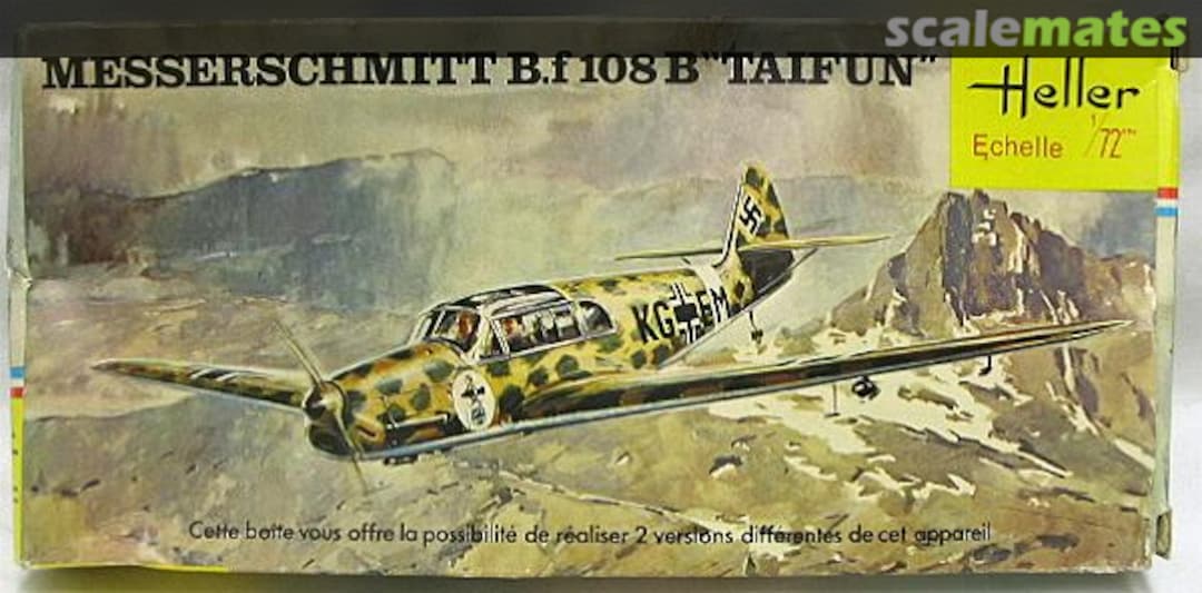 Boxart Messerschmitt B.f 108B "Taifun" 077 Heller