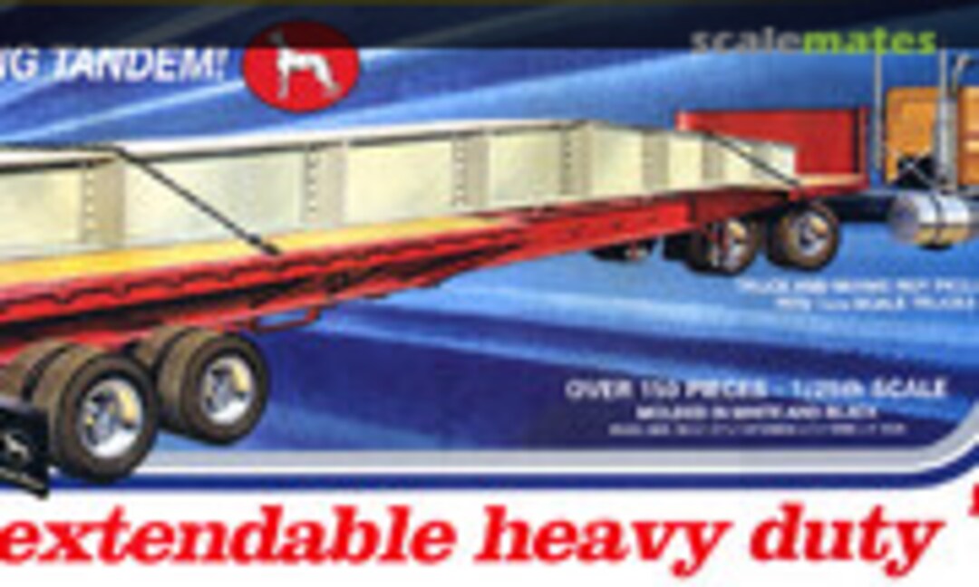 1:25 Great Dane Extendable Flat Bed Trailer (AMT 1111)