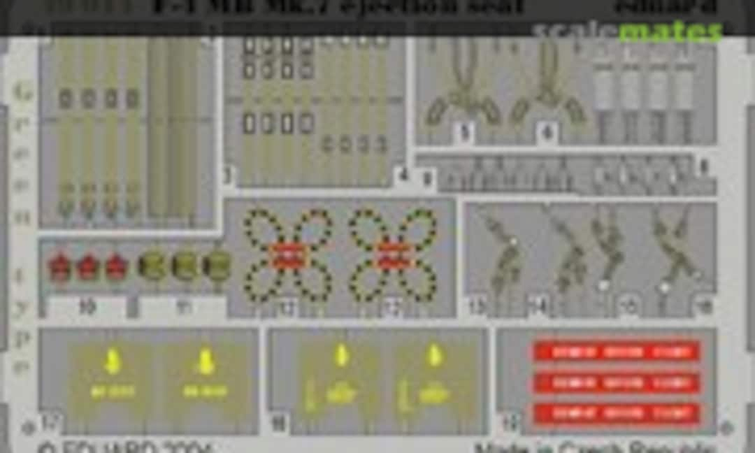 1:48 F-4 ejection seat green (Eduard 49014)