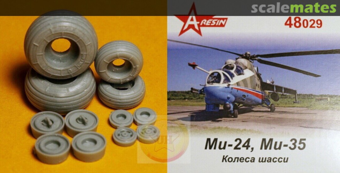 Boxart Mi-24, Mi-35 48029 A-Resin