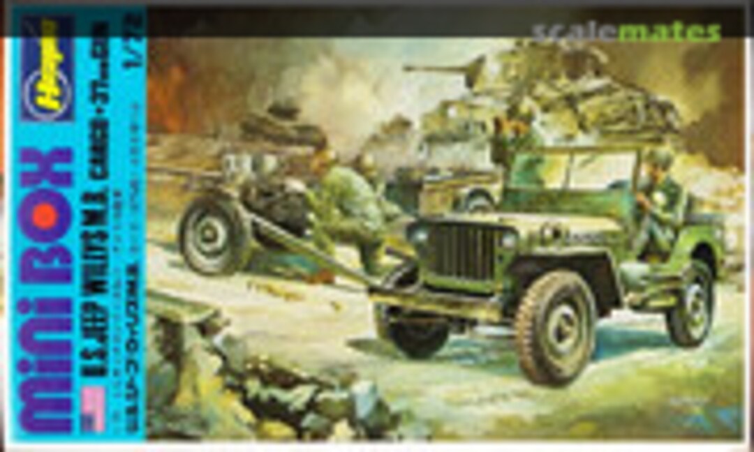 1:72 Willys M.B. Cargo &amp; 37mm Gun (Hasegawa MB-001:200)