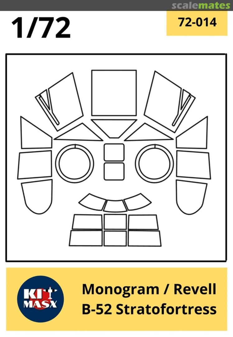 Boxart B-52 Stratofortress 72-014 Kit Masx