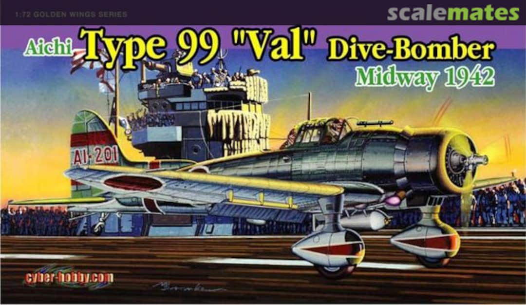 Boxart Type 99 “Val” Dive-Bomber 5107 Cyber Hobby