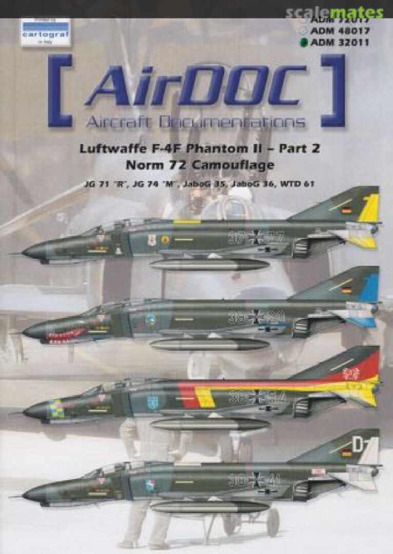 Boxart Luftwaffe F-4F Phantom II - Part2 ADM32011 AirDOC