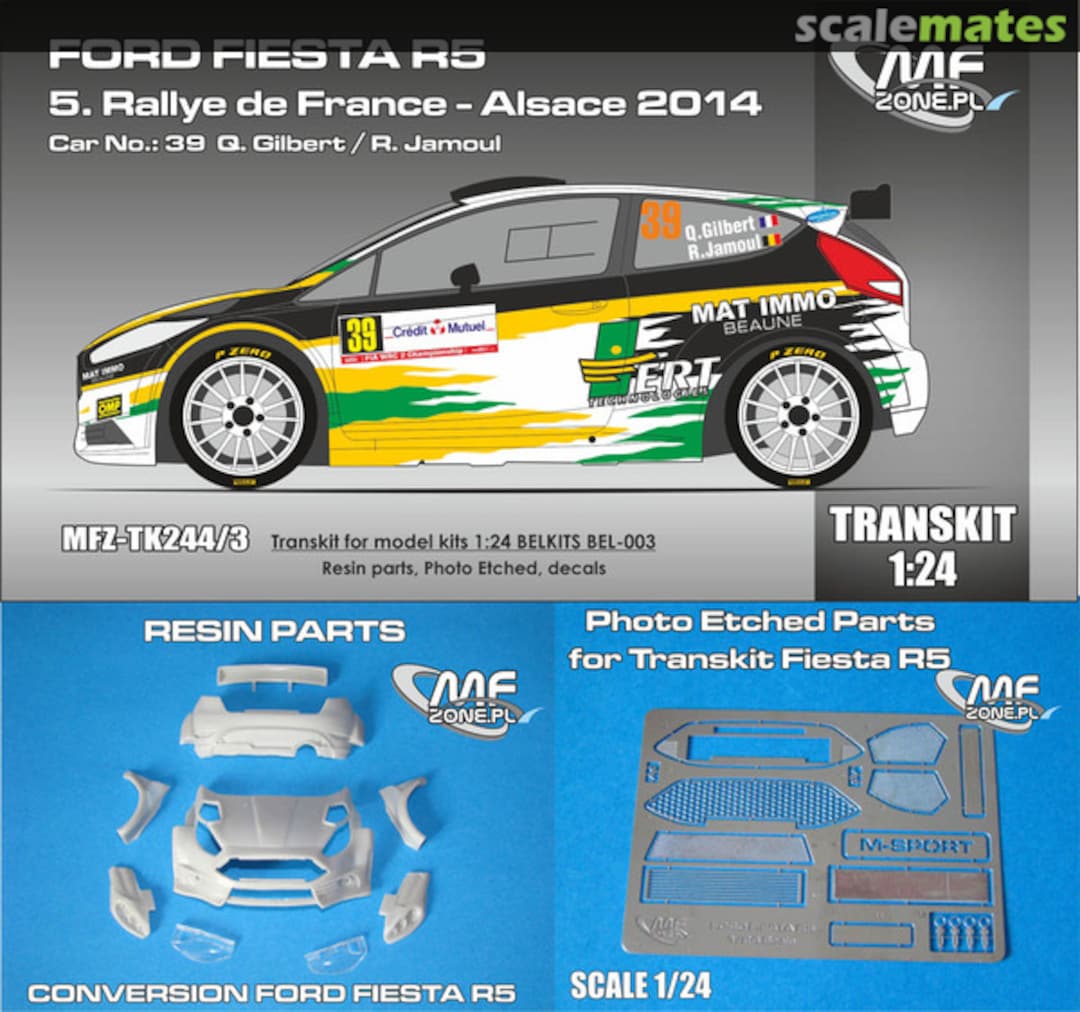 Boxart Ford Fiesta R5 "MAT IMMO" TK244-3 MF-Zone