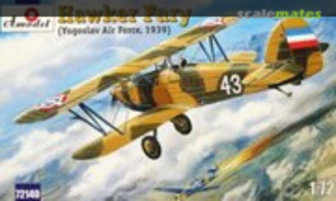 1:72 Hawker Fury (Yugoslav Air Force, 1939) (Amodel 72140)