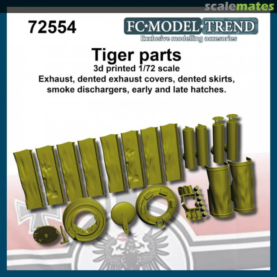 Boxart Tiger parts 72554 FC Model Trend