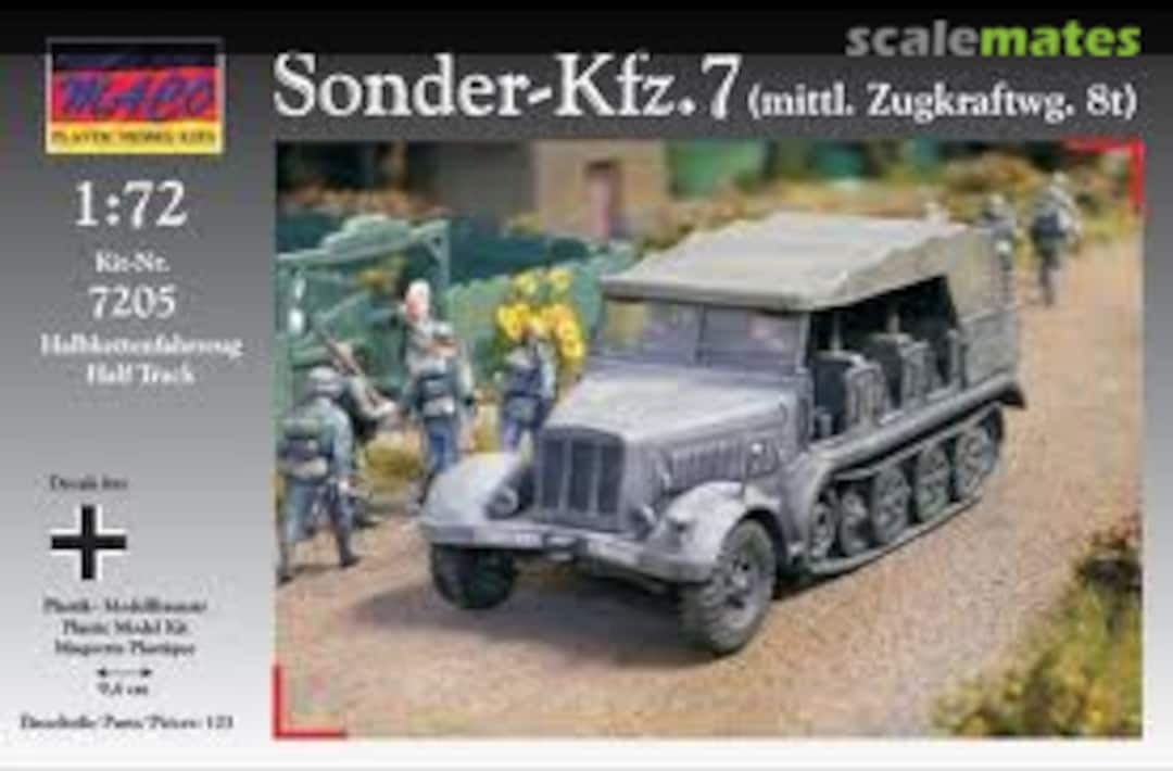 Boxart Sd.Kfz.7 7205 MACO