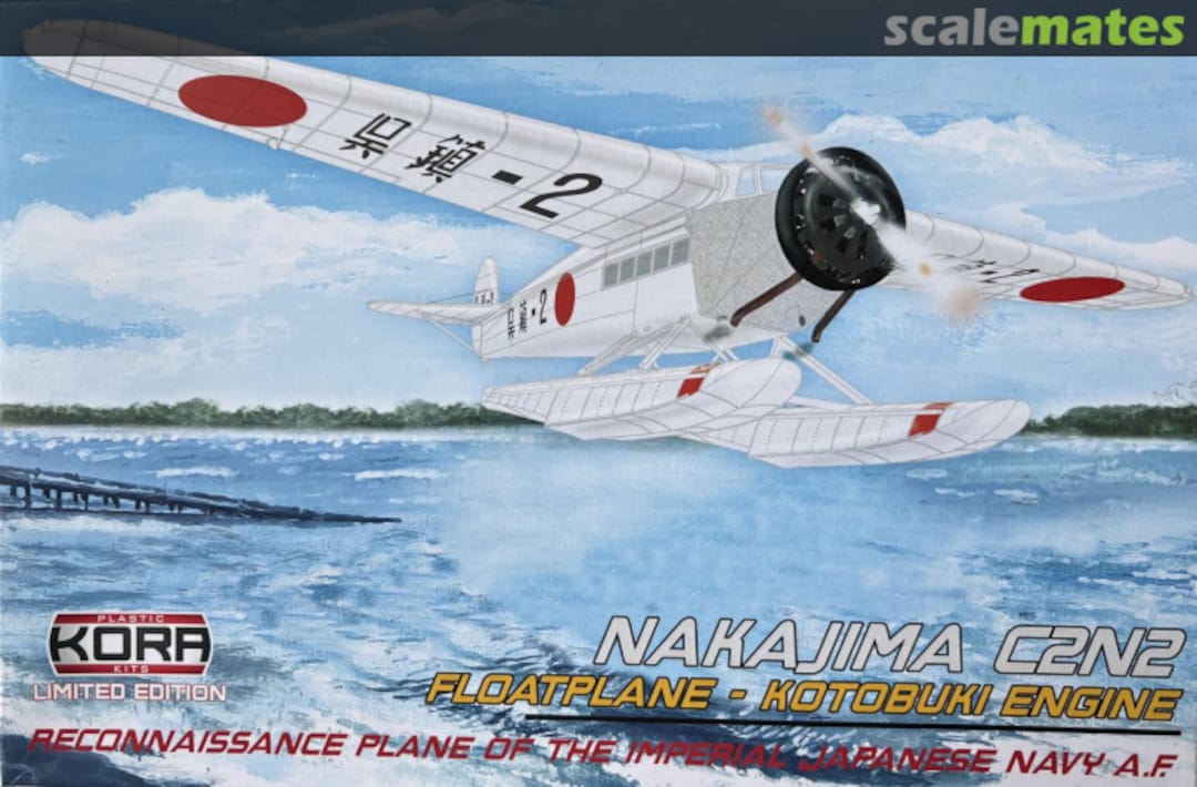 Boxart Nakajima C2N2 Floatplane - Kotobuki Engine KPK72205 Kora Models