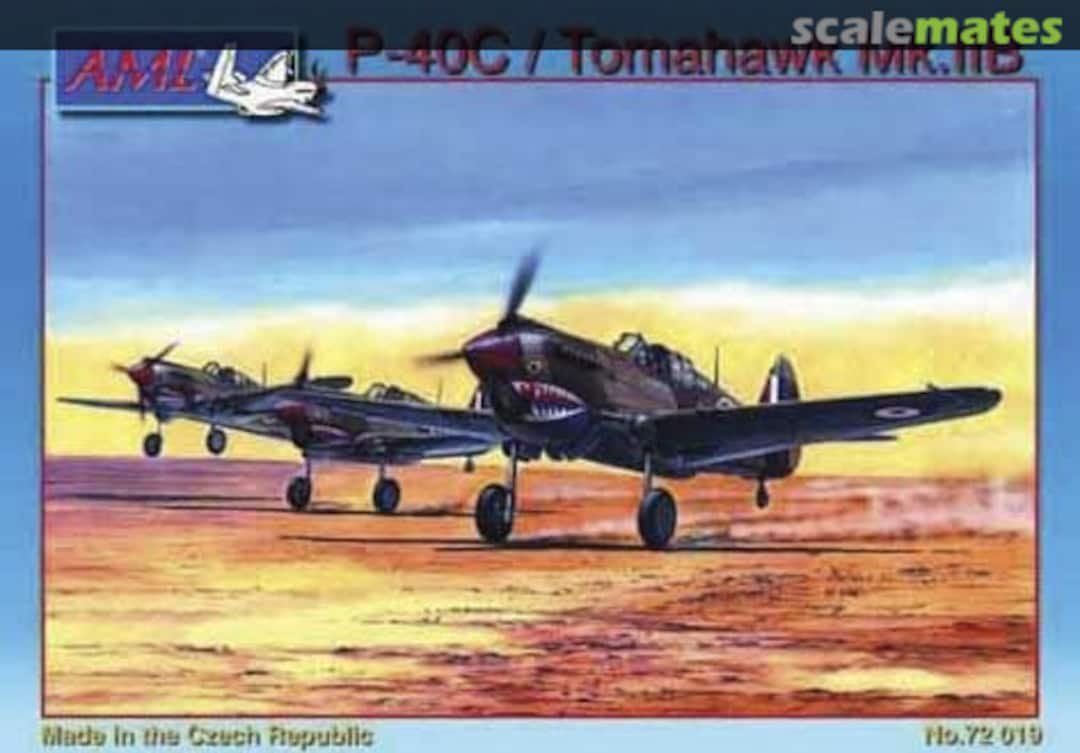 Boxart P-40C / Tomahawk Mk.IIB 72019 AML