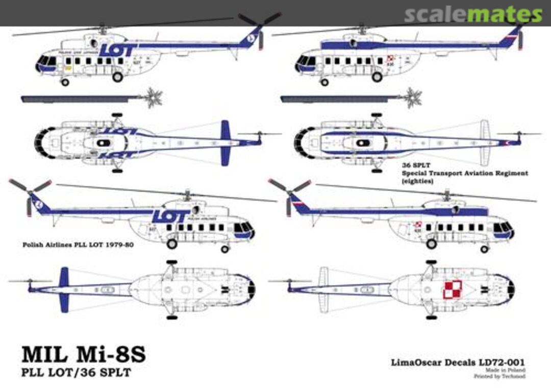 Boxart Mil Mi8T Hip LD72-001 LimaOscar Decals