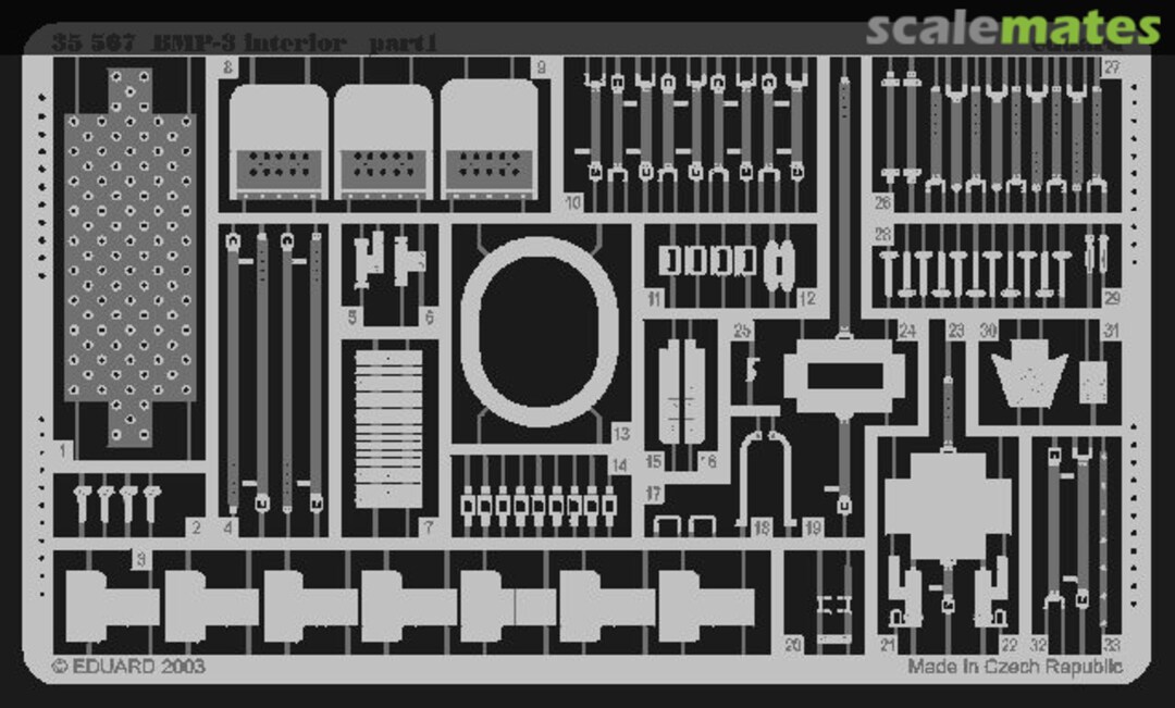 Boxart BMP-3 Interior 35567 Eduard