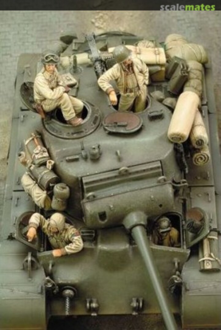 Boxart M26 Pershing Crew (WWII) 339 Royal Model