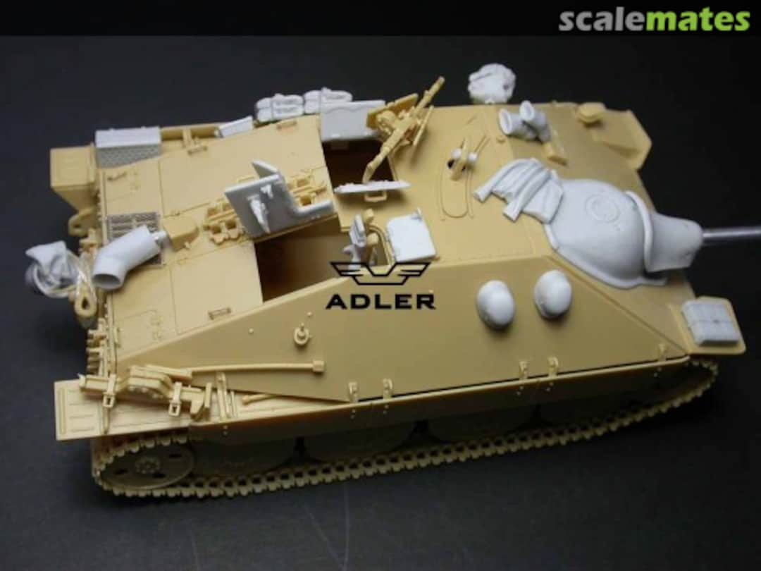 Boxart Jagdpanzer 38(t), Hetzer late (Academy) AD35075 Adler