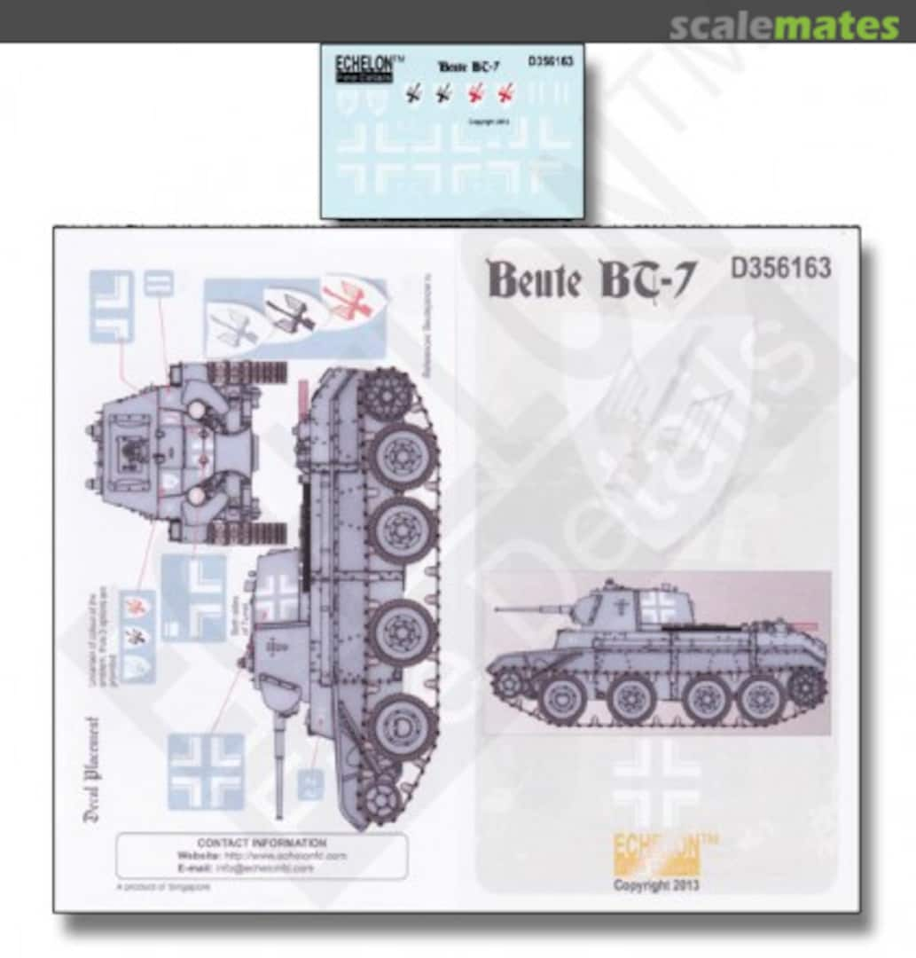 Boxart Beute BT-7 D356163 Echelon Fine Details