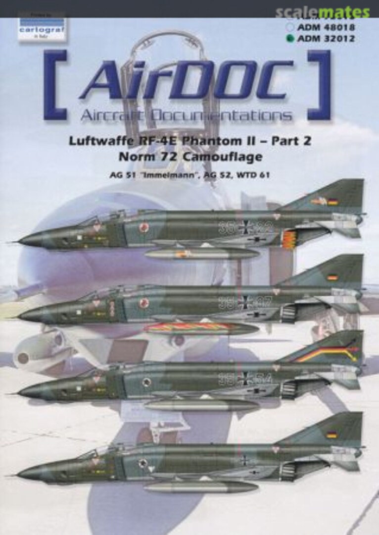 Boxart Luftwaffe RF-4E Phantom II - Part 2 ADM32012 AirDOC