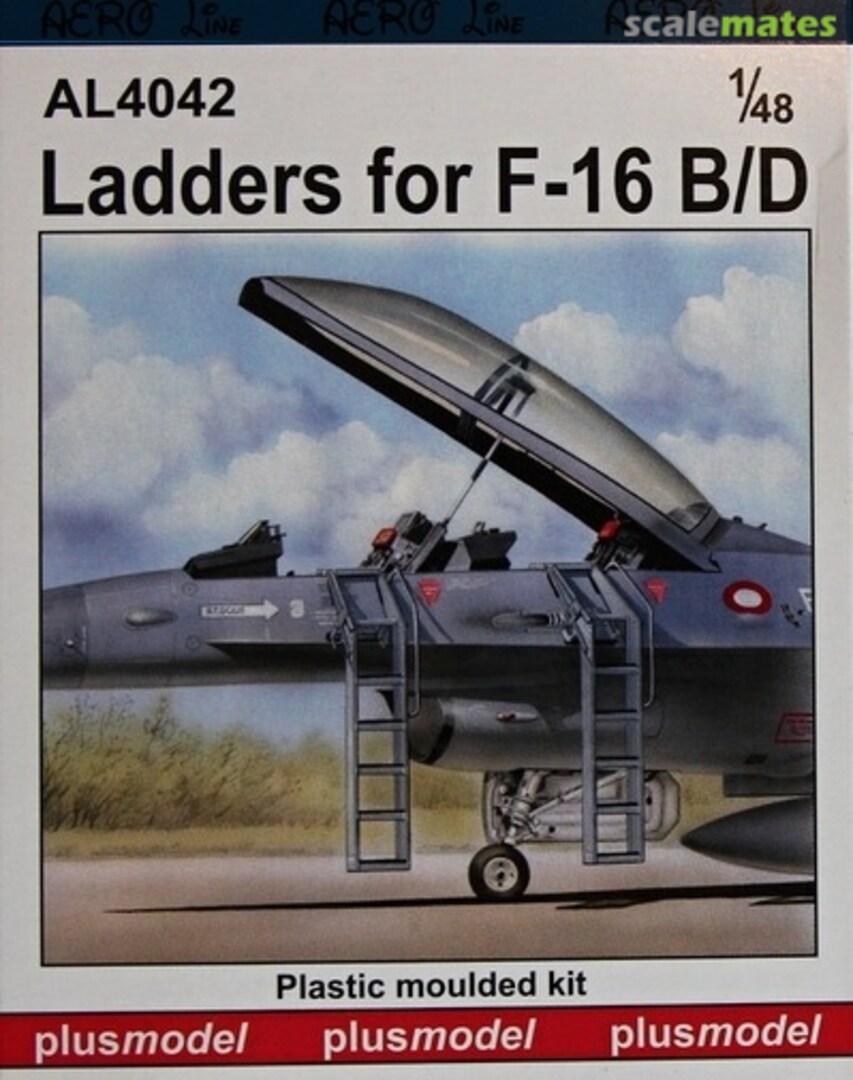 Boxart Ladders for F-16B/D AL4042 PlusModel