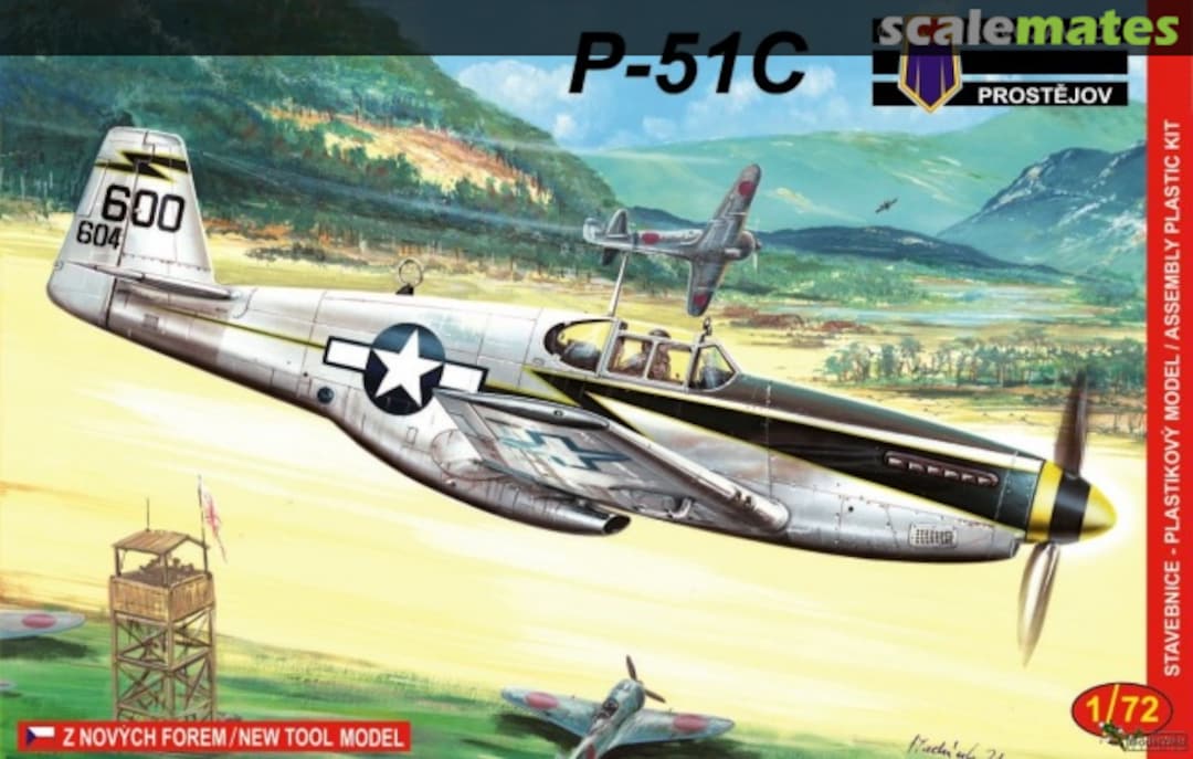 Boxart P-51C KPM0033 Kovozávody Prostějov